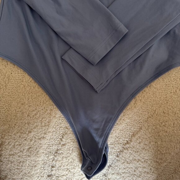 Abercrombie & Fitch Long Sleeve Square Neck Bodysuit - Picture 3 of 5